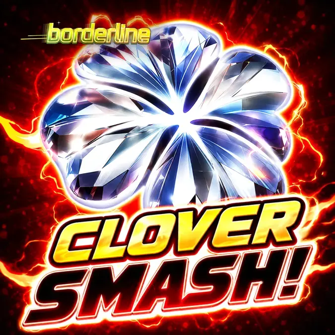 Tampilan visual slot Clover Smash dengan simbol semanggi yang berkilau